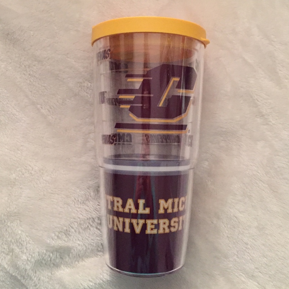 tervis Central Michigan University Yellow and Maroon Tumbler